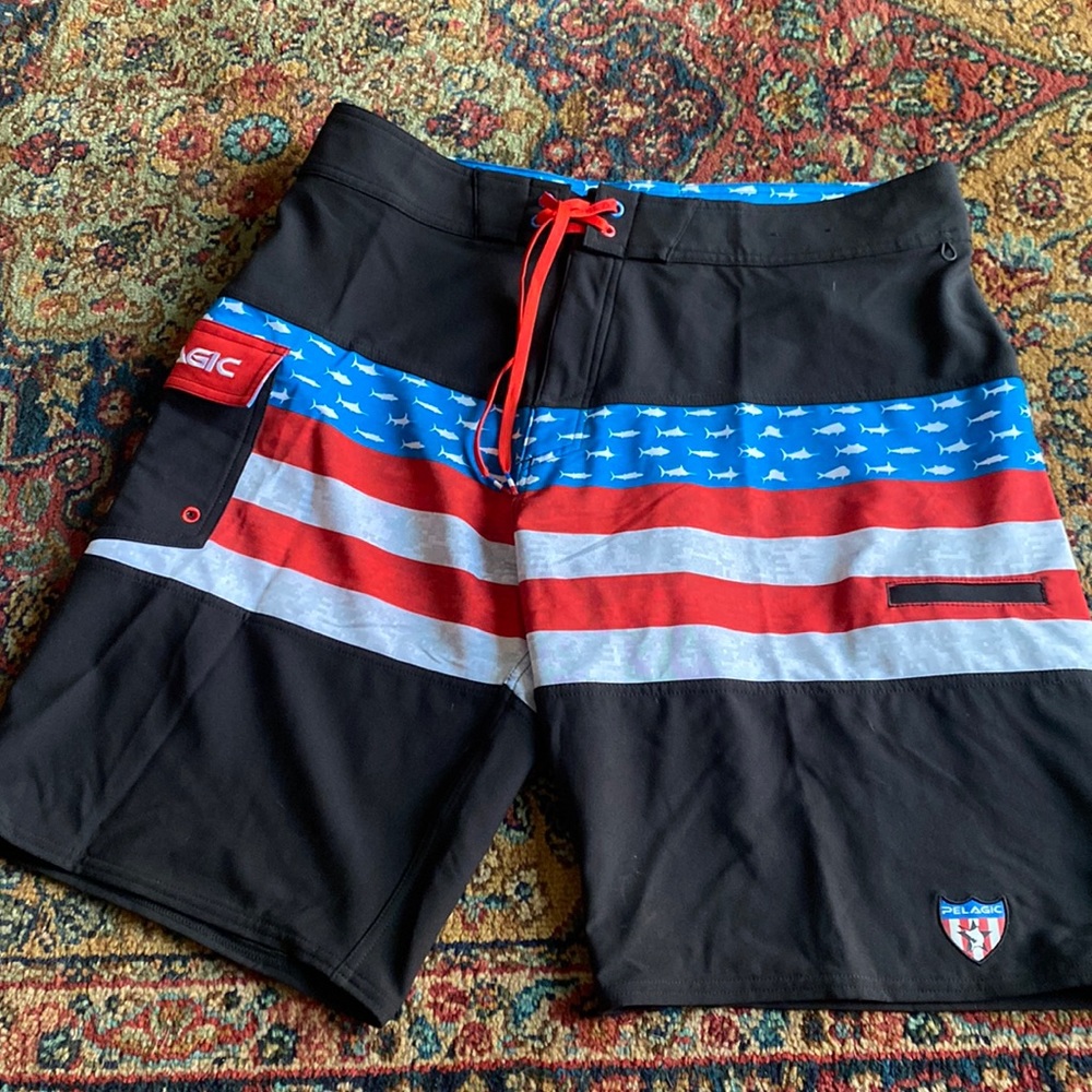 Mens pelagic Ridgemont boardshort